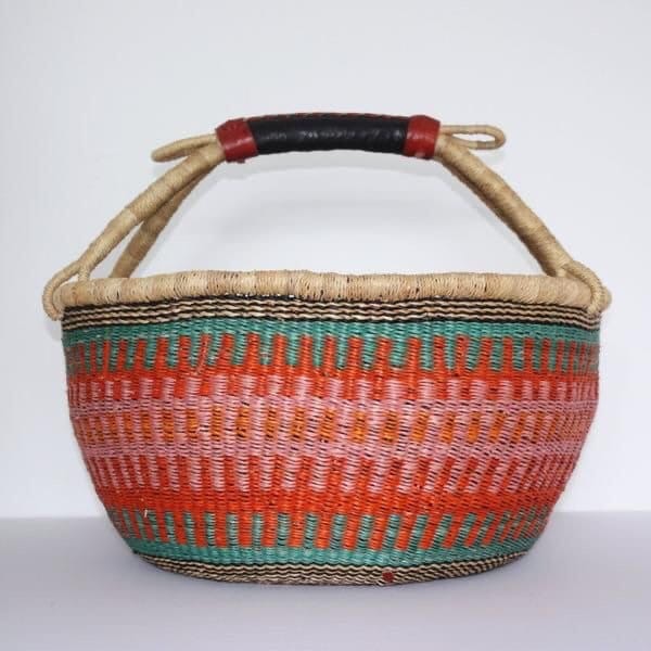 Bolga Basket, Large Basket, African Market Basket, Bolgatanga Baskets ...