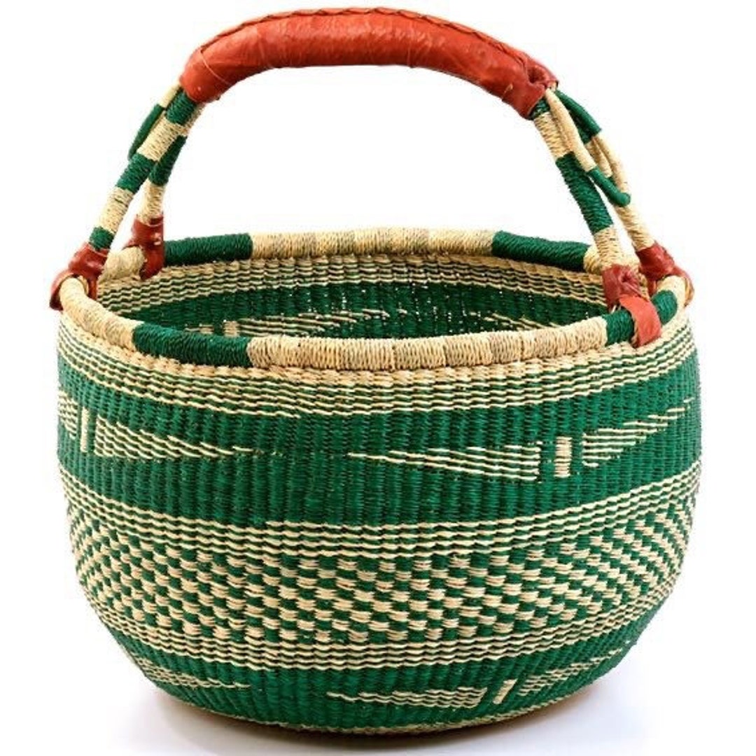 Bolga Basket, Large Basket, African Market Basket, Bolgatanga Baskets
