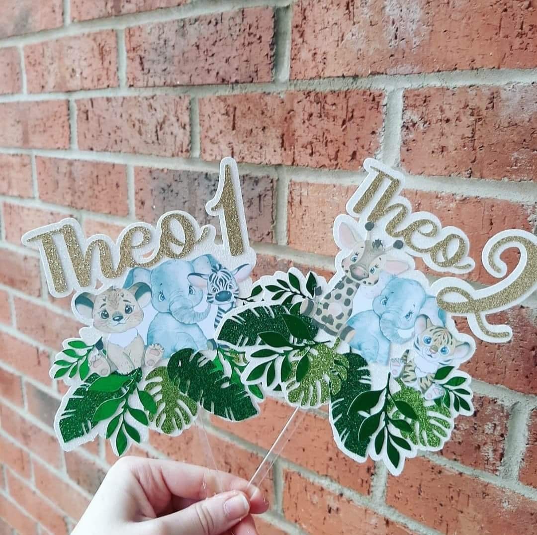Jungle Cake Topper | Etsy