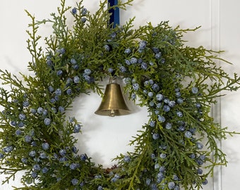 Mini Holiday wreaths, kitchen cabinet wreath, small wreath, Christmas mini wreath, Christmas decor, Christmas candle wreath, candle ring
