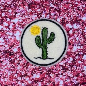 Cactus Embroidered Patch | Embroidery File | Machine Embroidery | Embroidery Design | Embroidery Pattern | Anniversary Gifts