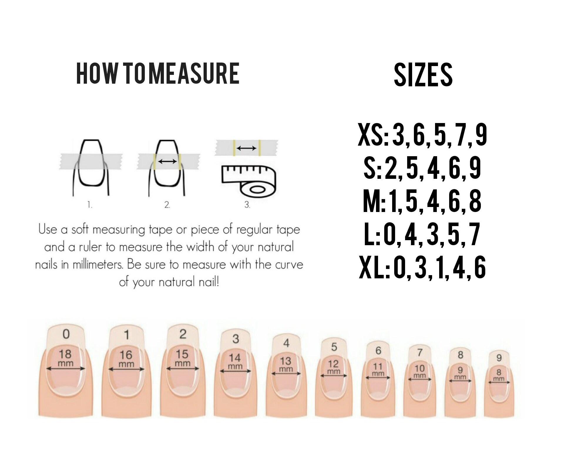 Handpainted Handmade False Fake Press On Nails White Black Etsy