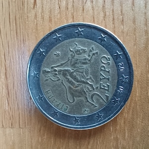 2002 Greek coin
