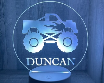 Monster Truck LED Night Light