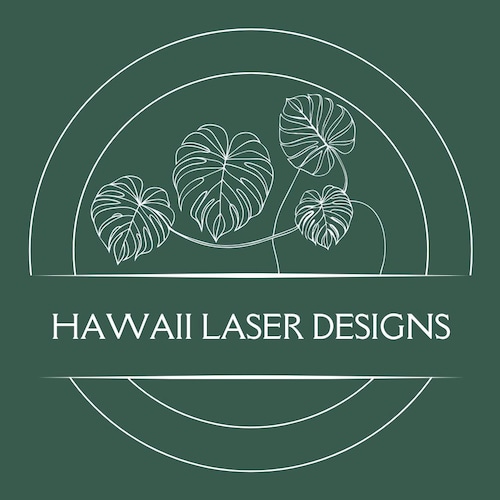 Hawaii Laser Designs — Laser-engraved wood gifts: hair-clip holders, lanterns, phone stands and magnets