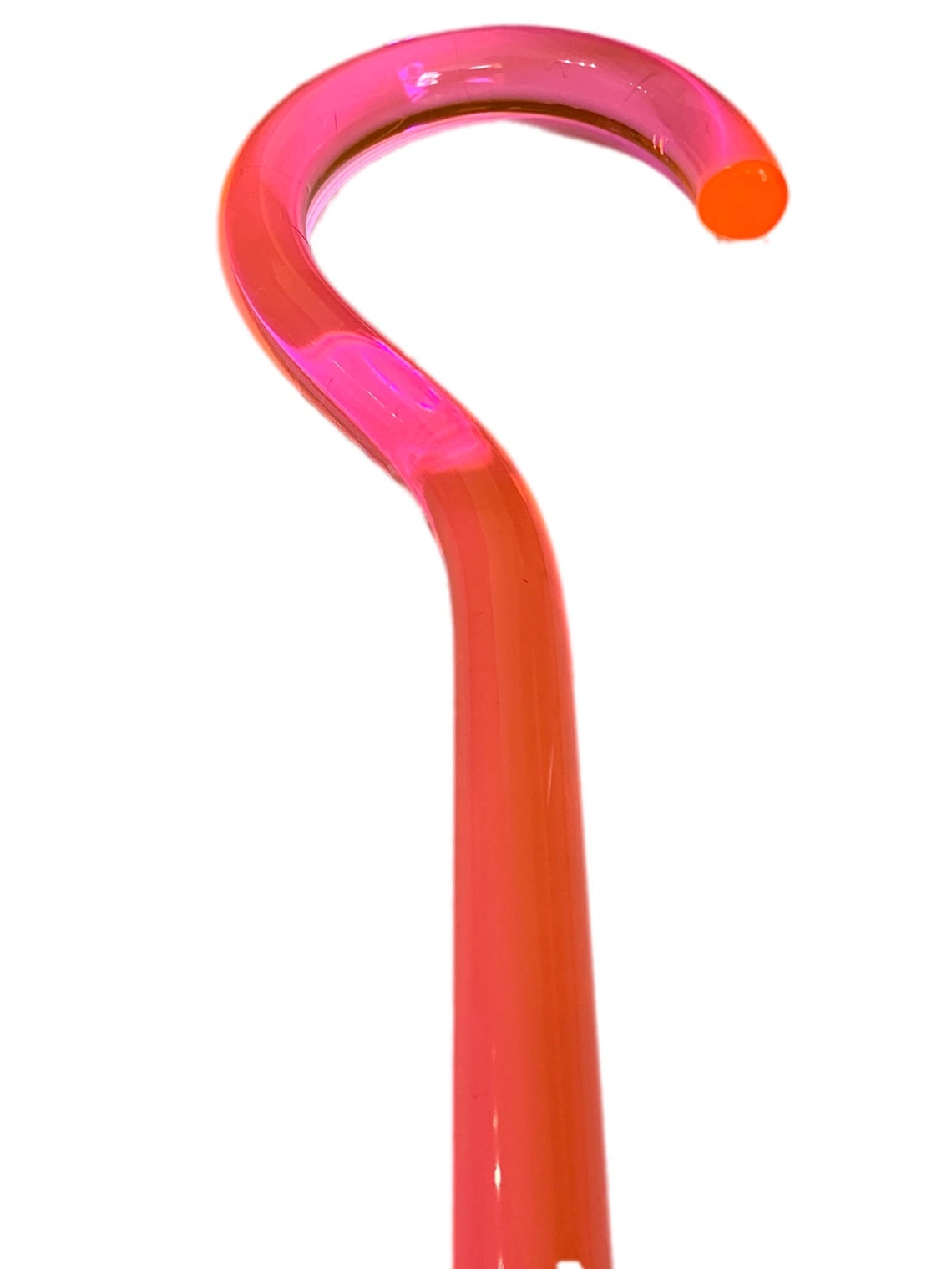 Clear Handmade to order bespoke acrylic walking sticks Etsy