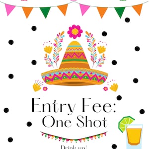 Toegangsprijs: one shot printable