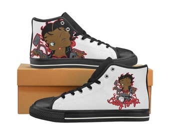 betty boop tennis shoes