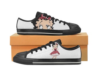 betty boop tennis shoes