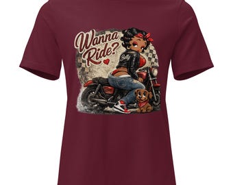 レディース リラックスTシャツ