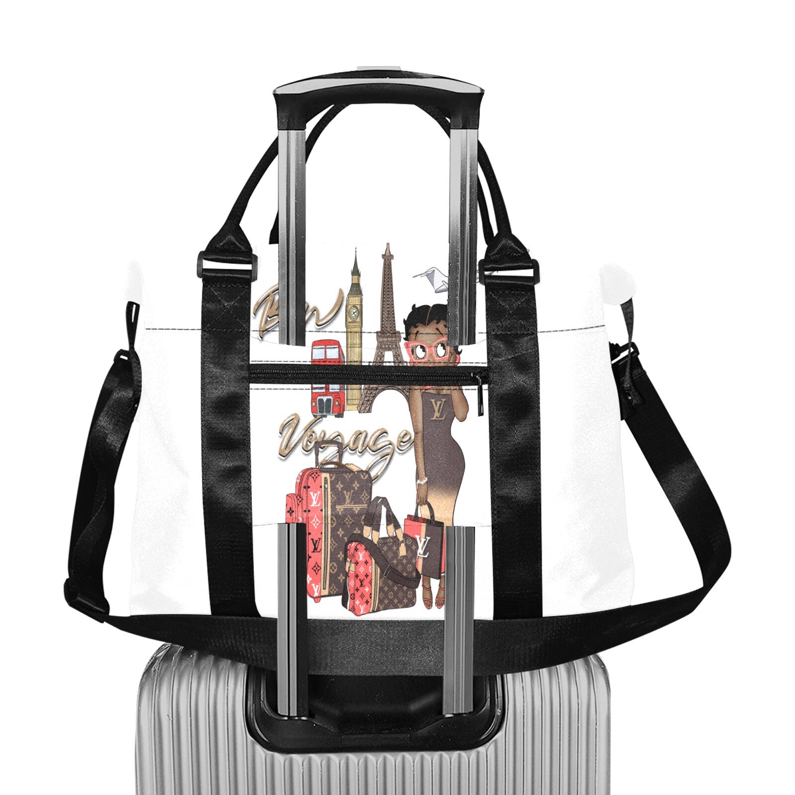 betty boop duffle bolsa