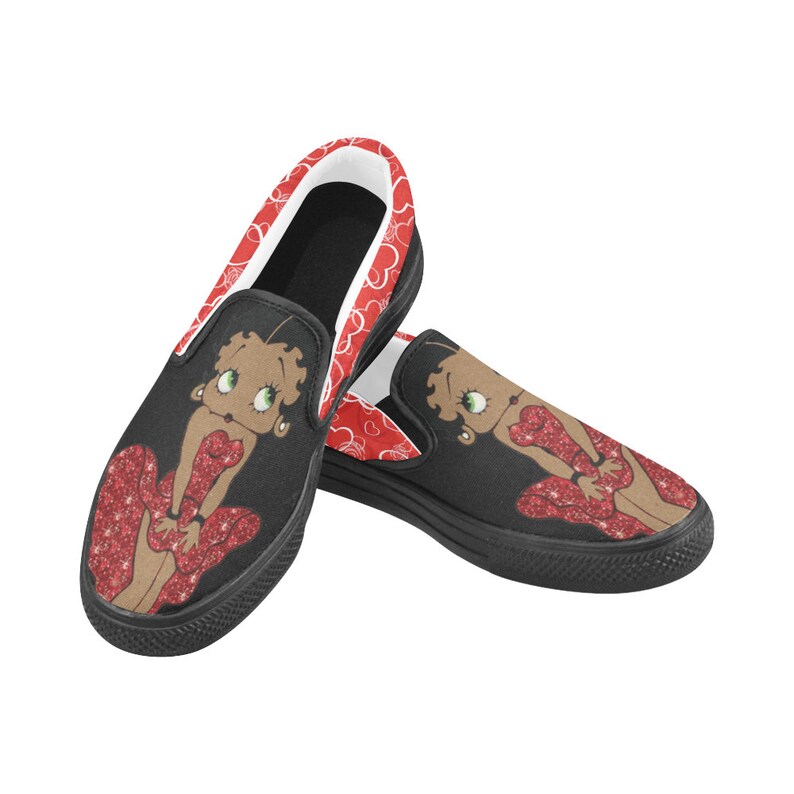 betty boop canvas shoes
