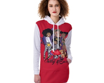 Comics Kingdom Betty Boop Smart Brains Mens Hooded Sweatshirt Comics Kingdom Betty Boop Smart Brains Mens Hooded Sweatshirt