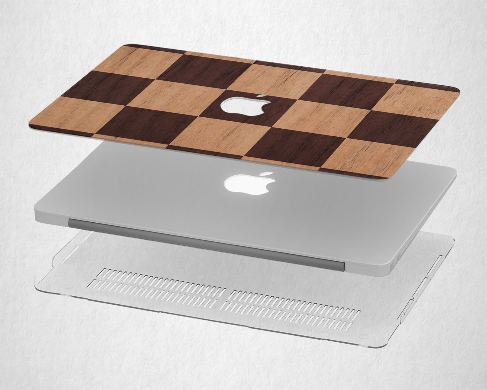 Chess Board Laptop Case 16 inch Brown Geometry MacBook 12 | Etsy