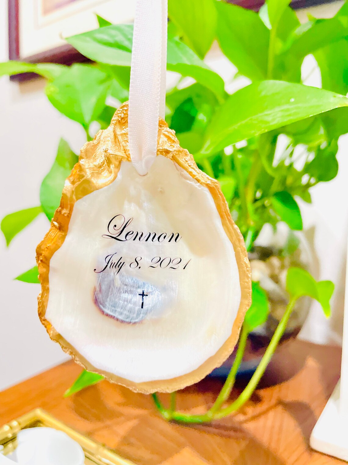 Personalized Gift Tags Oyster Shell Gifts tags Oyster Shell Etsy