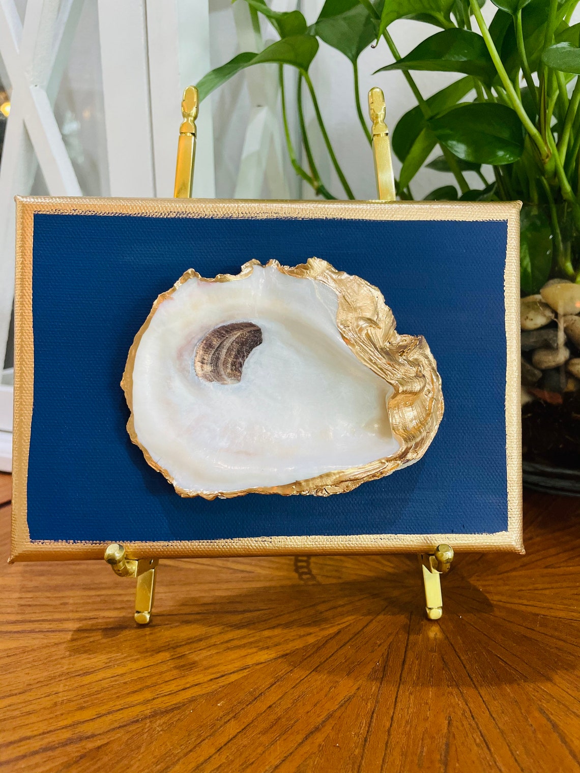 Oyster Art Oyster Shell Art Oyster Canvas Louisiana Oyster Etsy