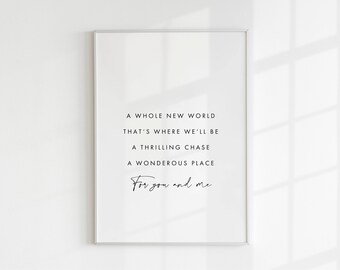 A Whole New World Etsy A Whole New World Etsy