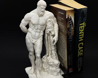 Fermalibri statua di Ercole / stampato in 3D