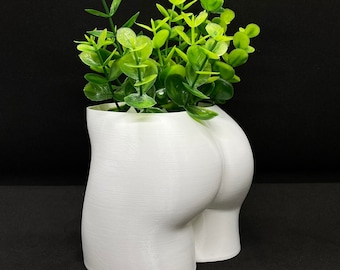 Weiblicher Hintern Pflanztopf / 3D gedruckt