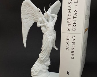 Engel en duivel kussen boekensteun / 3D afgedrukt