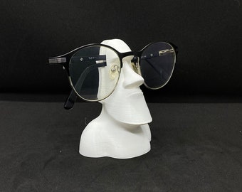 Support de lunettes MOAI / imprimé en 3D