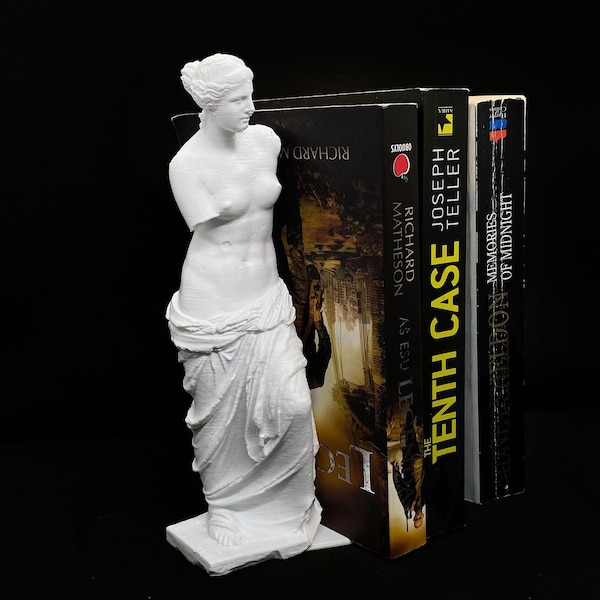 Venus von Milo Buchstütze / Griechische Göttin Statue / 3D gedruckt