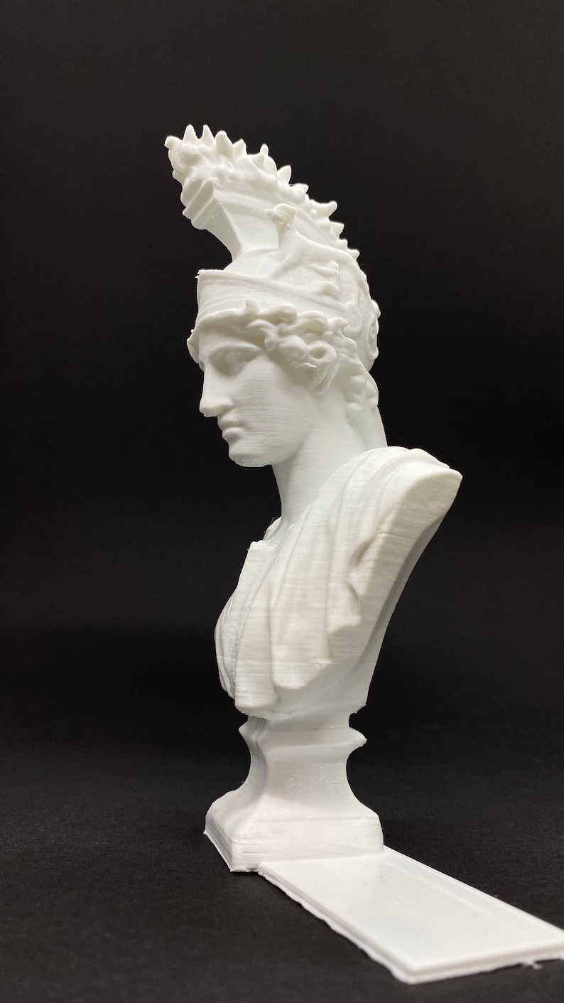 Greek Bust Statue Bookend / 3D Printed Etsy