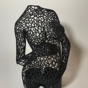 Standbeeld zwangere vrouw / 3D-geprint