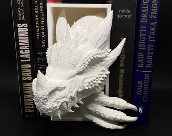 Rincón de libros Fantasy Dragon / impreso en 3D