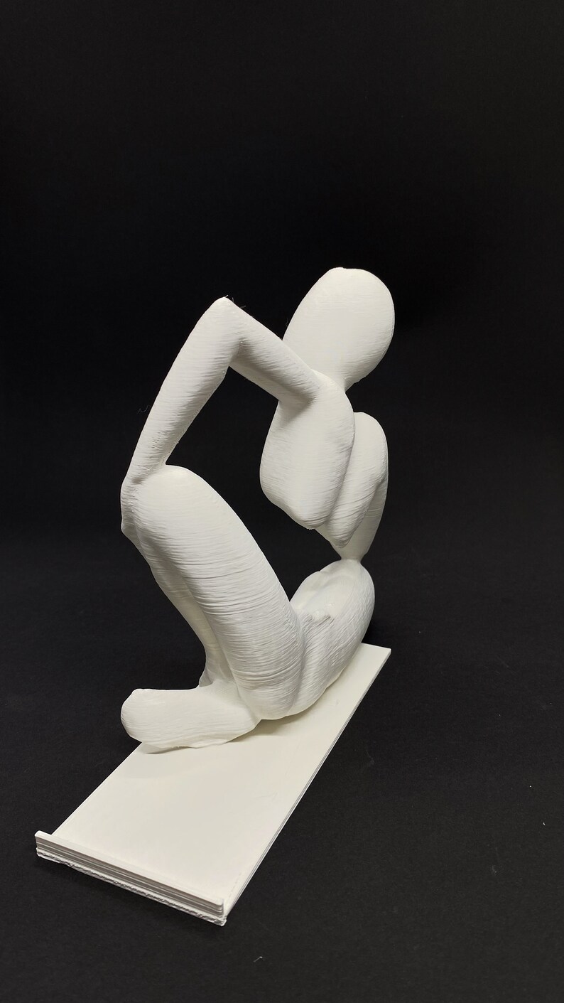 African Modern Statue Bookend / 3D Printed - Etsy