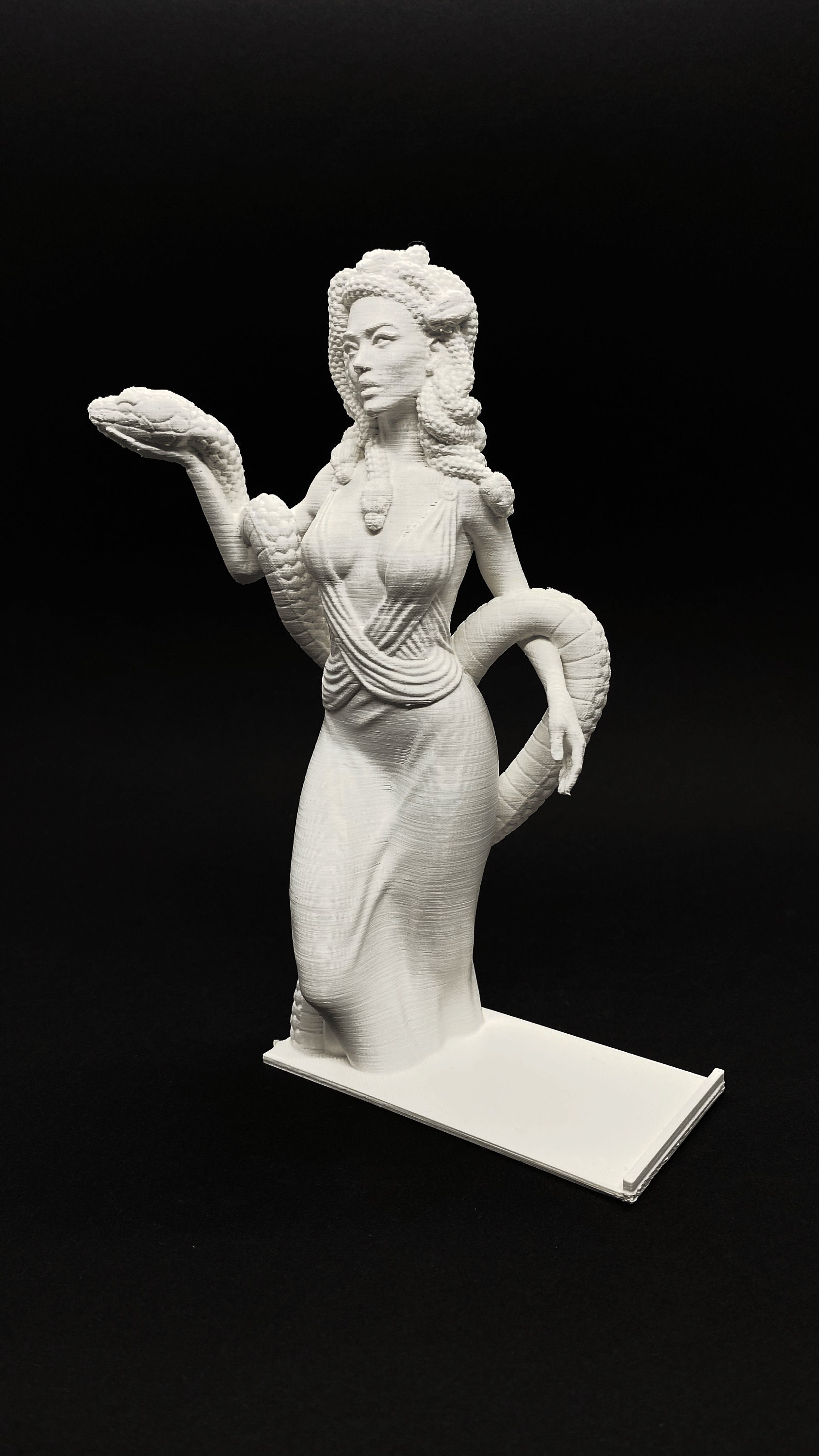 Medusa Figure Statue Bookend / 3D Printed - Etsy Australia