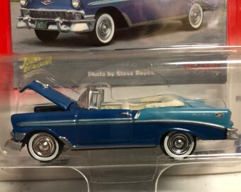 1956 Chevrolet Bel Air Convertible Blue 1:18 Diecast Model 92128bl 1956 Chevrolet Bel Air Convertible Blue 1:18 Diecast Model 92128bl