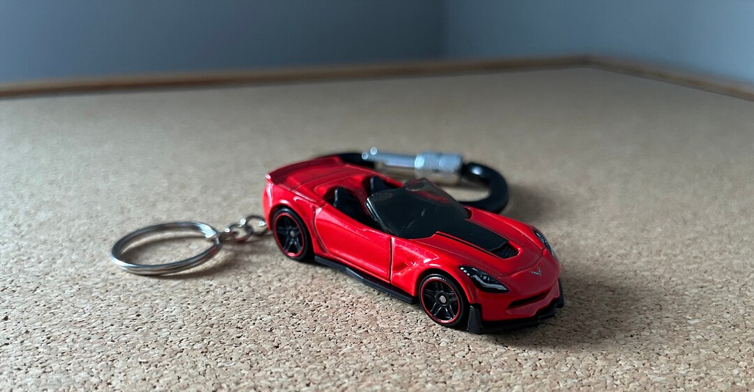 Corvette C7 Z06 Convertible Custom Keychain Etsy