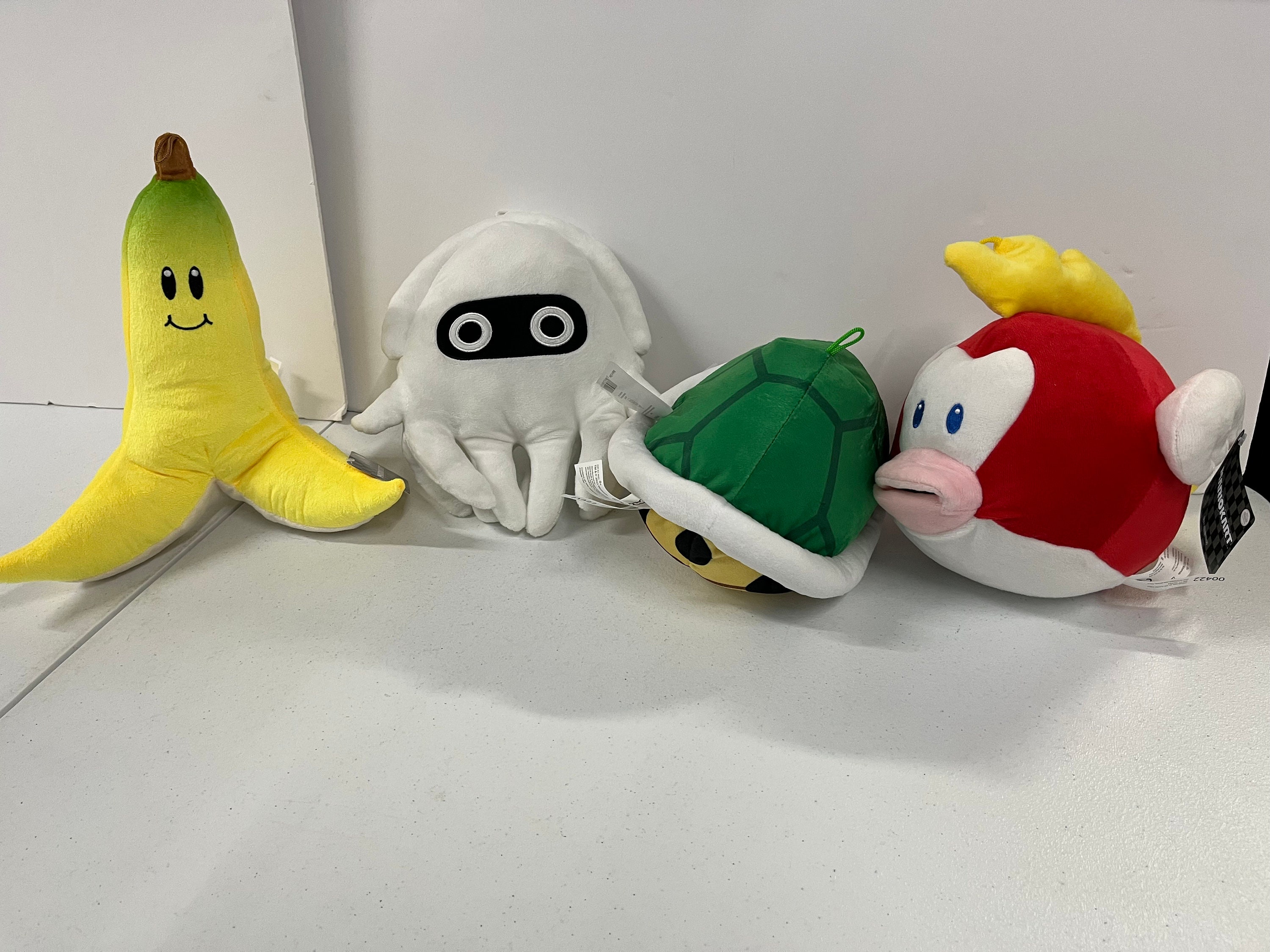 Nouveau Mario Kart Mocchi peluche peau de banane Boo fantôme Cheep