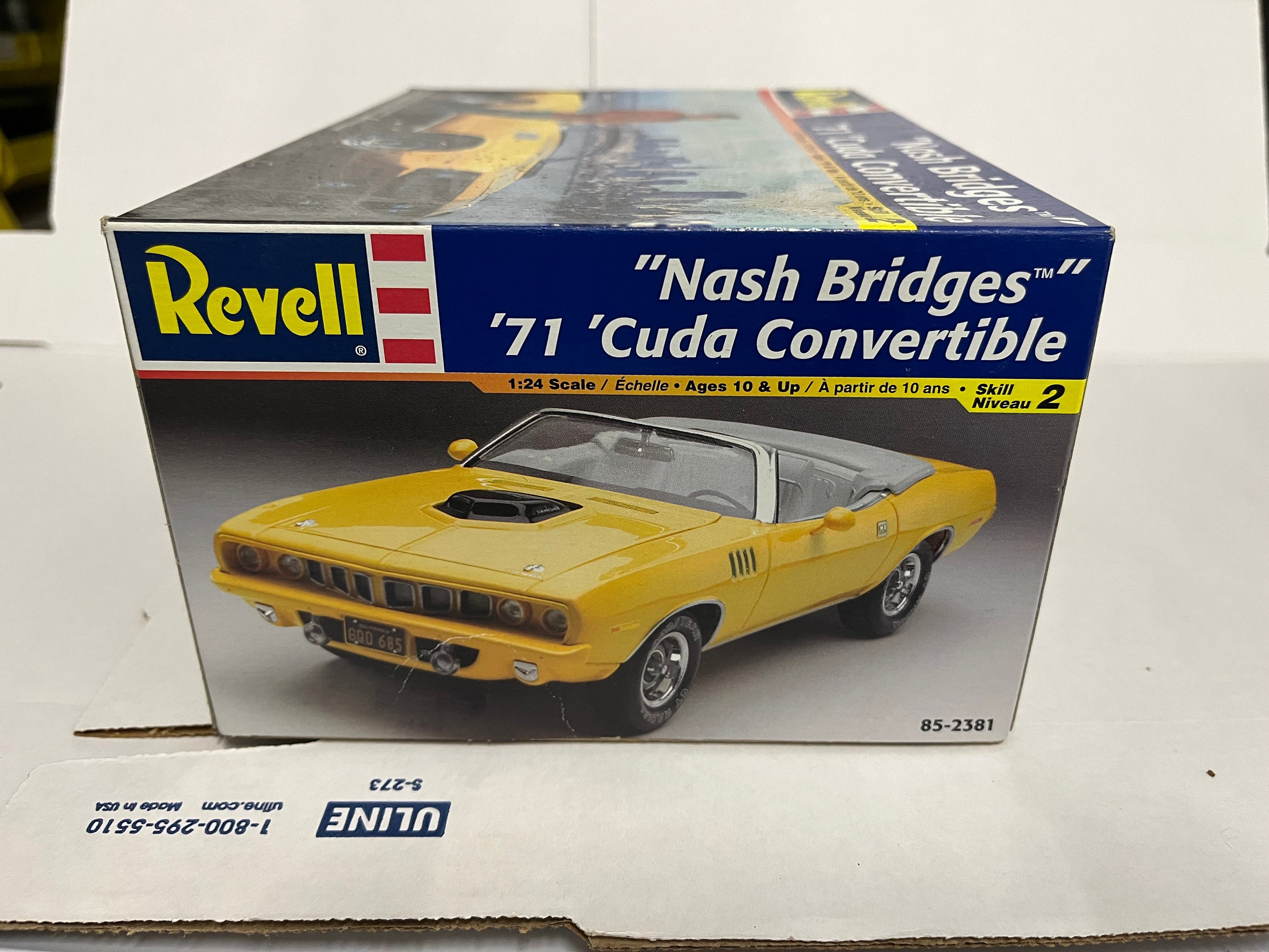 Nash bridges hotsell cuda diecast