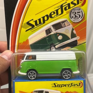 Matchbox Superfast  Volkswagen Transporter Green and White Limited Edition