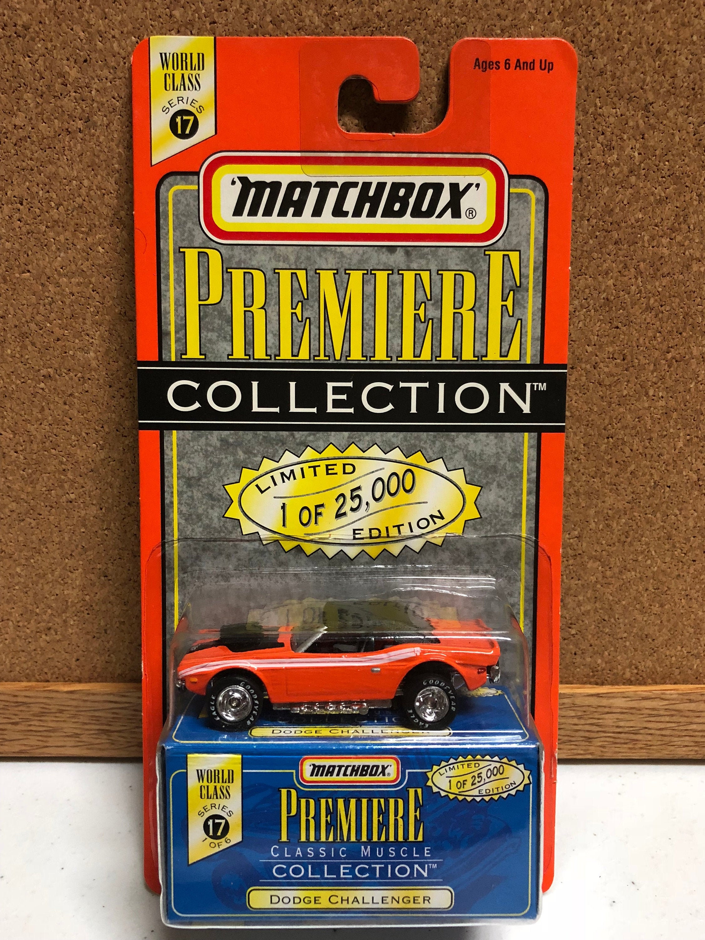 Dodge Challenger Matchbox Premiere 1 of 25000 Diecast Etsy