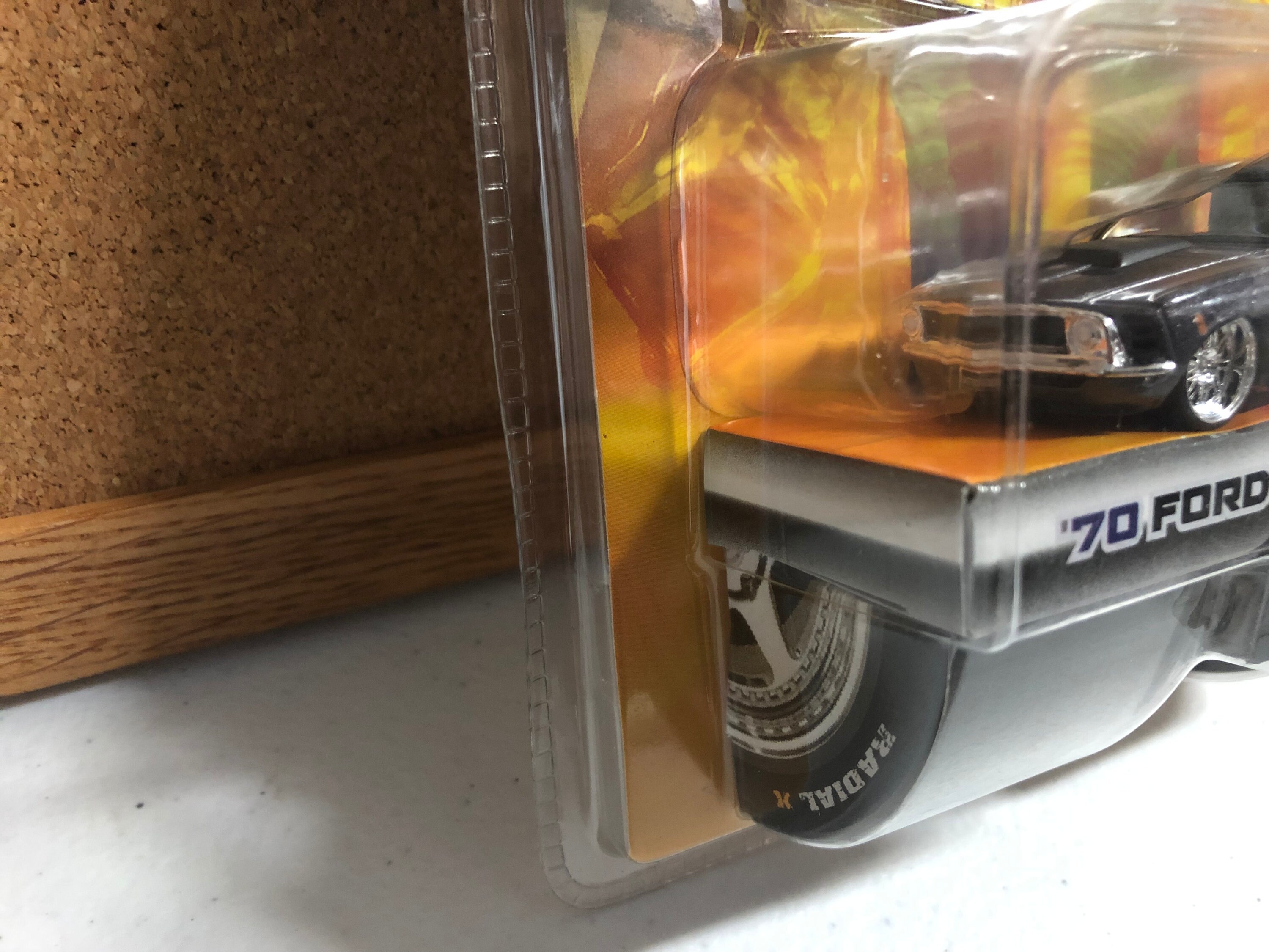 O9-15 HOT WHEELS FORD - '70 MUSTANG BOSS 429 - 2000 - ORANGE