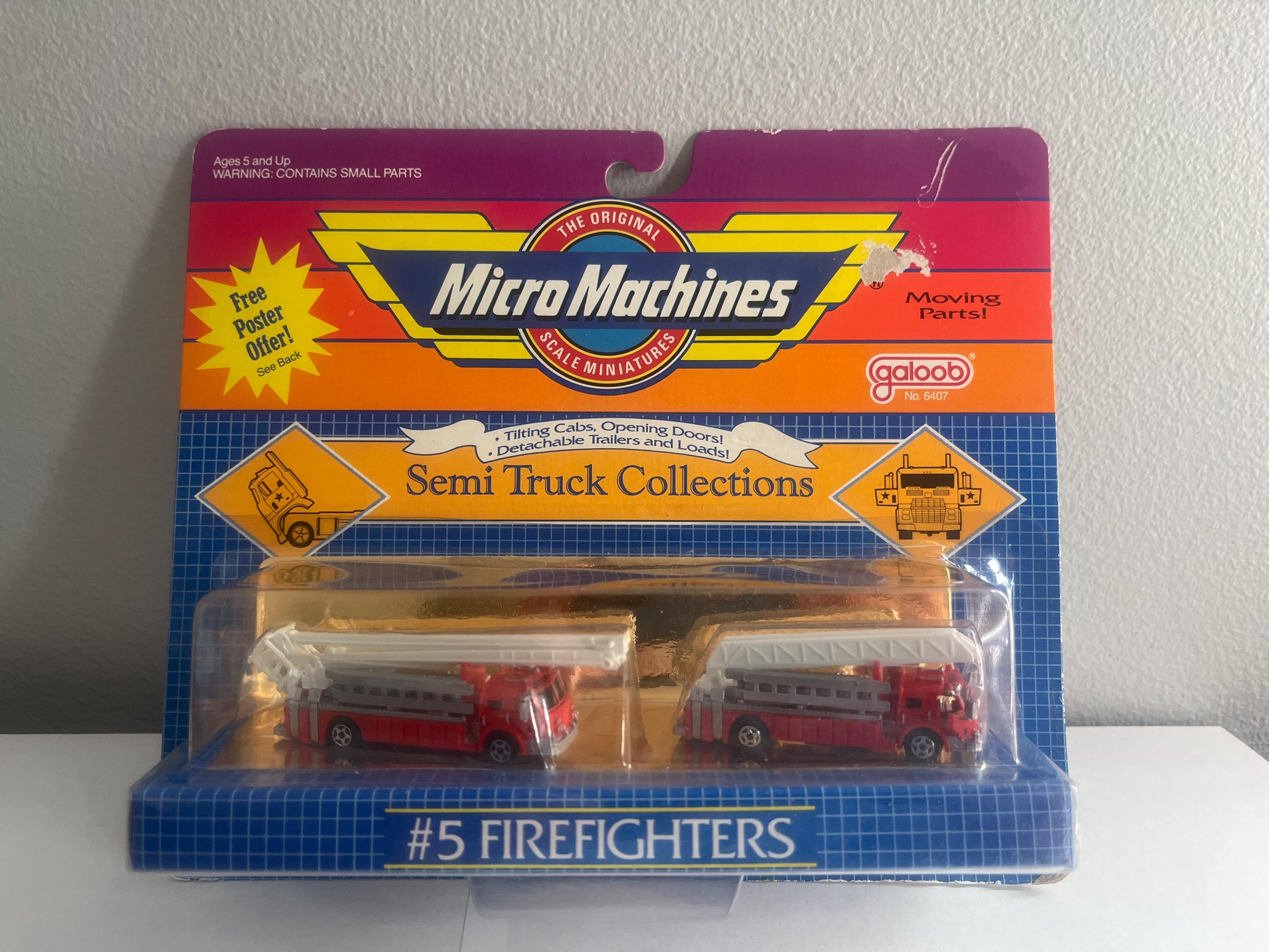 チェリー Micro Machines Fire Trucks - Etsy