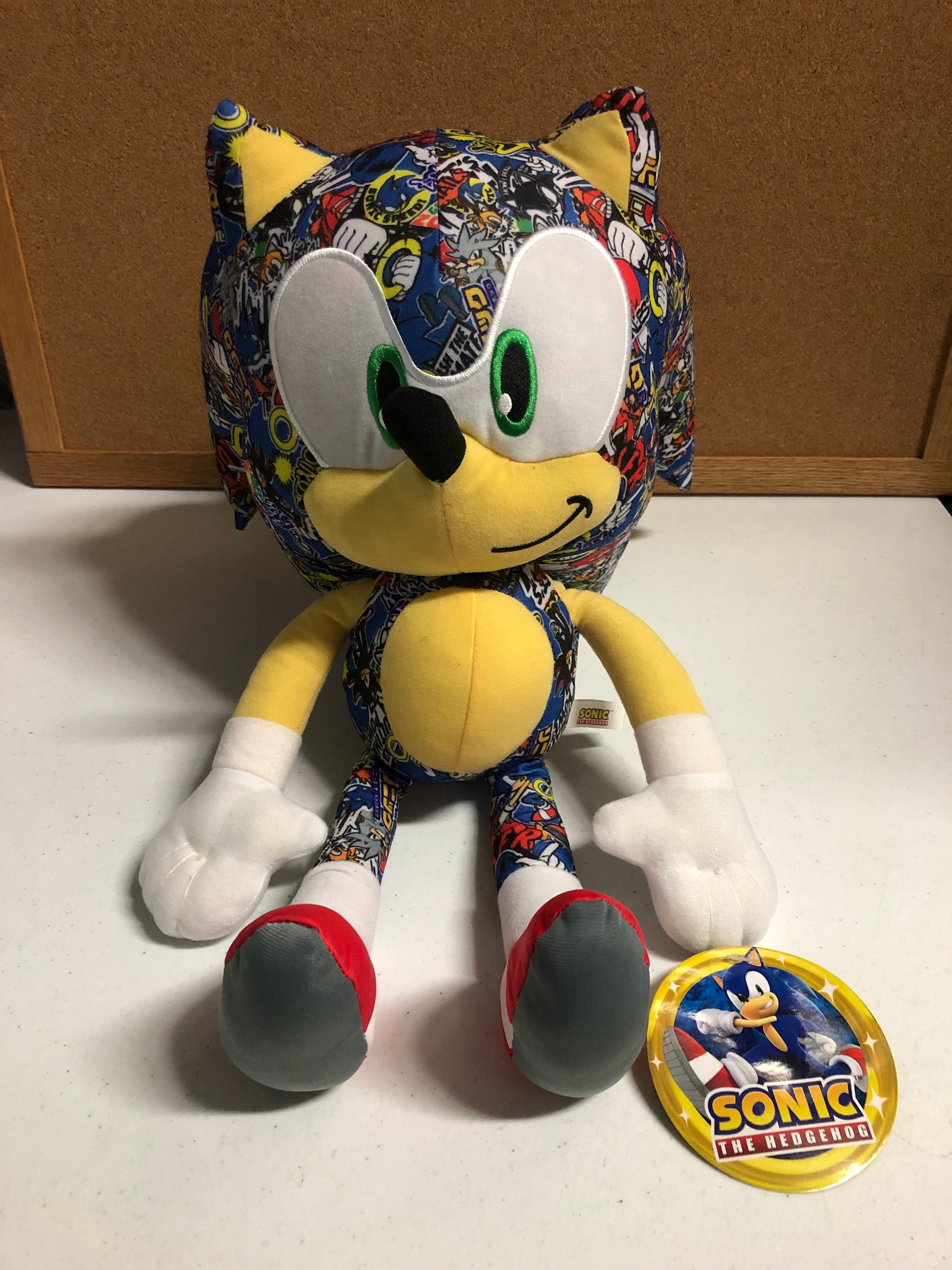 Classic Sonic The Hedge Hog Amy Rose Plush Stuffed Animal Toy 9 Sega  Genesis