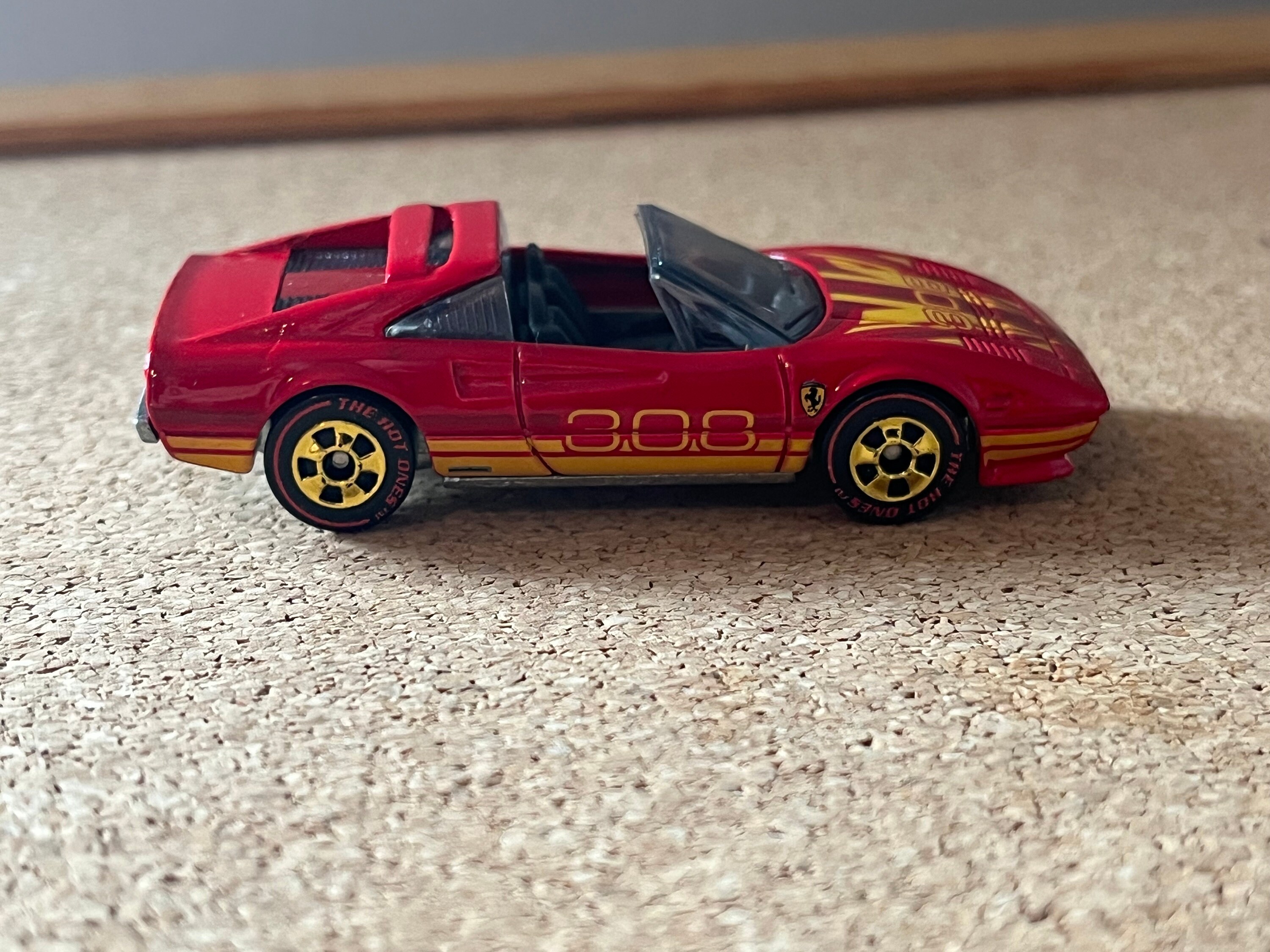 Hot Wheels Hot Ones Chase Ferrari 308 GTS - Etsy