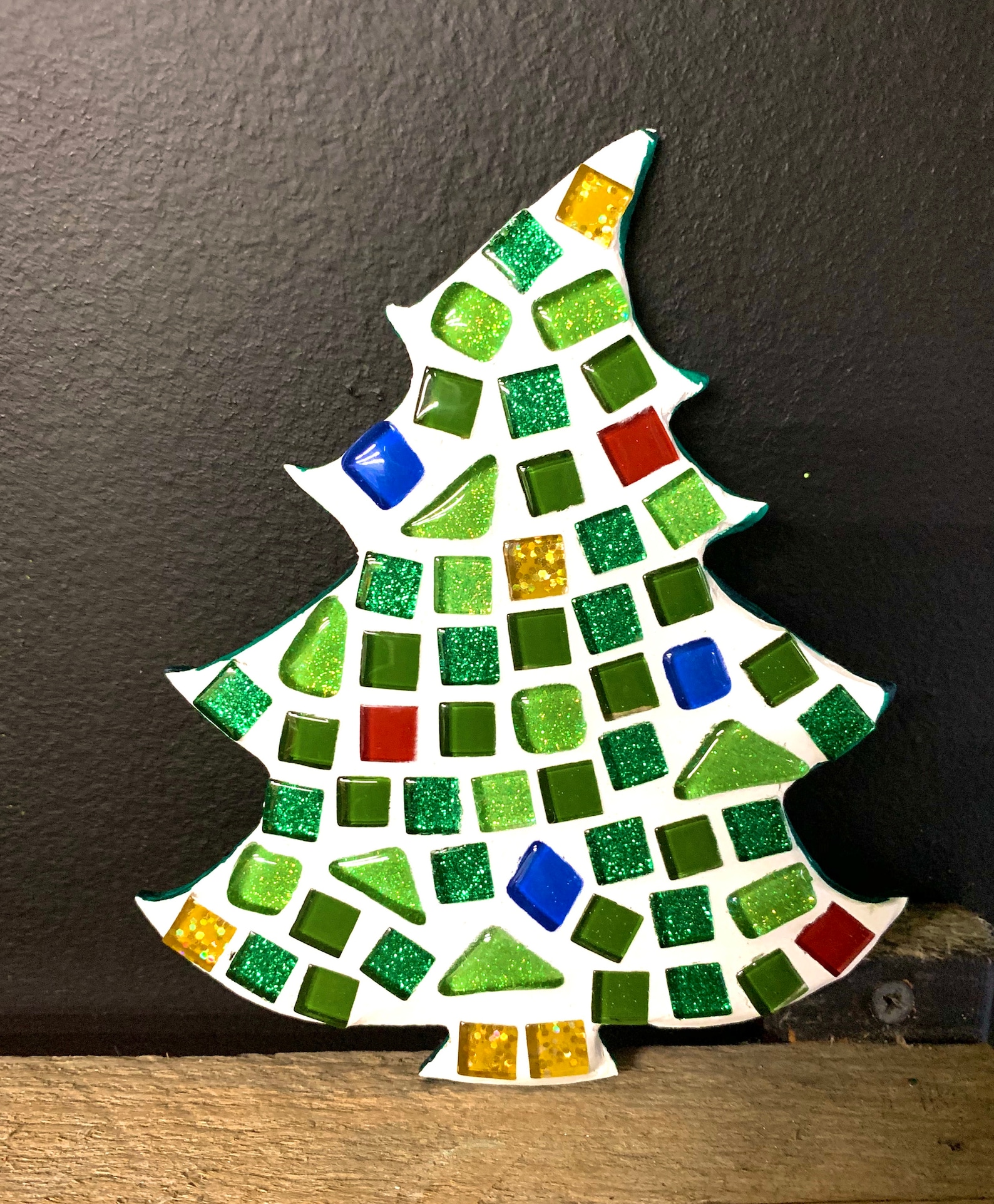 Christmas Tree Mosaic Kit Craft Kit DIY Kit for Adults Etsy