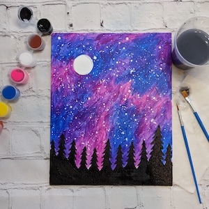 Night Sky | Field Trip in a Box | Painting with Groups of 20-100 Kids