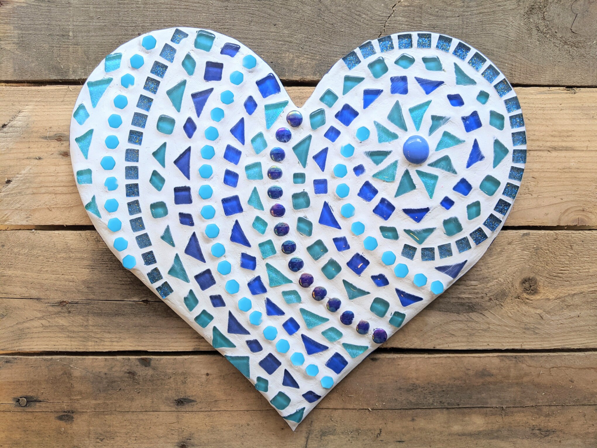 Mosaic Heart Kit Etsy