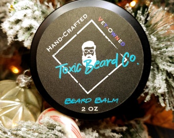 Beard Balm. 2oz -All Natural - Beard Care - Gift For Him - Facial Hair Grooming - Mens Gift