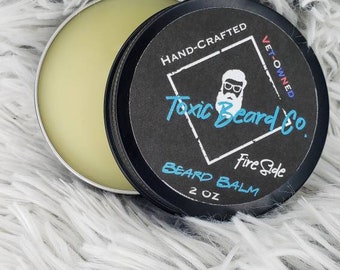 Beard Balm. 2oz -All Natural - Beard Care - Gift For Him - Facial Hair Grooming - Mens Gift