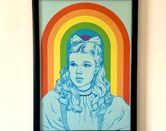 A3 Wizard of Oz Dorothy Art Print