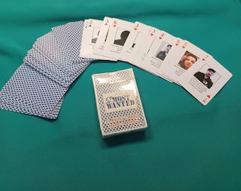 Vintage Poker Playing Cards 52 Most Wanted Terrorists-deck of Playing Cards W/ Photos-unopened NOS (new Old Stock) - Etsy Vintage Poker Playing Cards 52 Most Wanted Terrorists-deck of Playing Cards W/ Photos-unopened NOS (new Old Stock) - Etsy