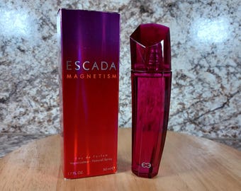 Escada Magnetism Eau De Parfum 50ml (1.7 fl oz) Vintage Fragrance Made France