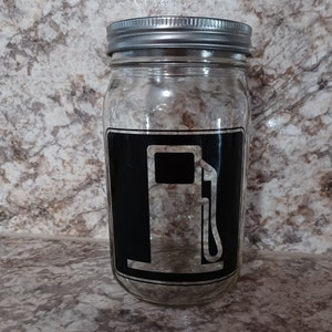 Personalized Mason Jar Bank, Change Storage,Fund Jar,Piggy Bank,Adult coin bank,Child coin bank,Bo-Ho Hippie,Gas Fund,Minimalist,Coin Jar